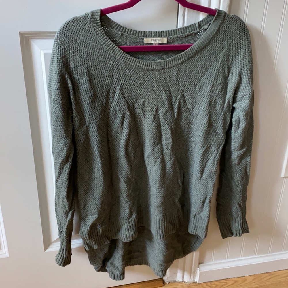 Blue/Gray Madewell sweater